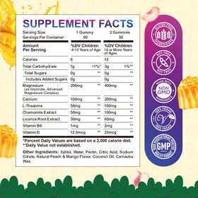 Emballage des gummies de magnésium ReviNutra, 240g