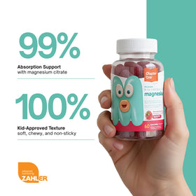 Emballage des Gummies de Magnésium Zahler montrant les ingrédients