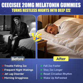 Emballage des Gummies de Mélatonine Ceecisee