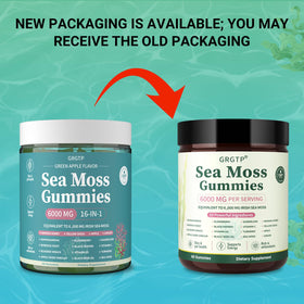 Emballage des Gummies de Mousse de Mer GRGTP