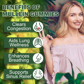Emballage des gummies de Mullein Ruduwu