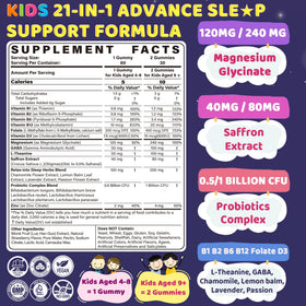 Emballage des Gummies de Sommeil Enfants EnvyCure