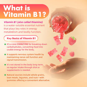 Emballage des Gummies de Vitamine B1 MEENCCD
