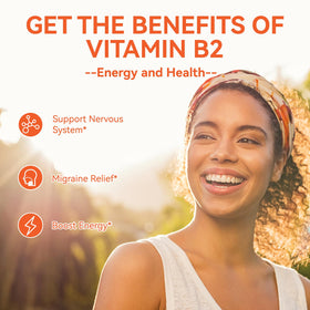 Emballage des gummies de Vitamine B2 400 mg SmildeHeal