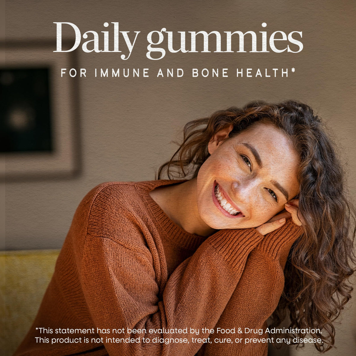 Emballage des gummies de vitamine D3 Nature's Way 120 pièces