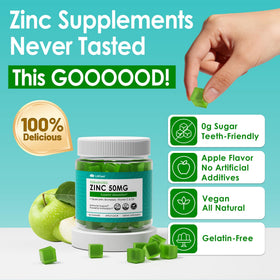 Emballage des gummies de zinc fermenté LILICARE