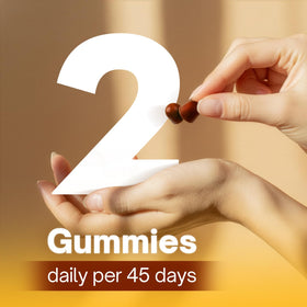 Emballage des gummies FitVitality avec informations nutritionnelles