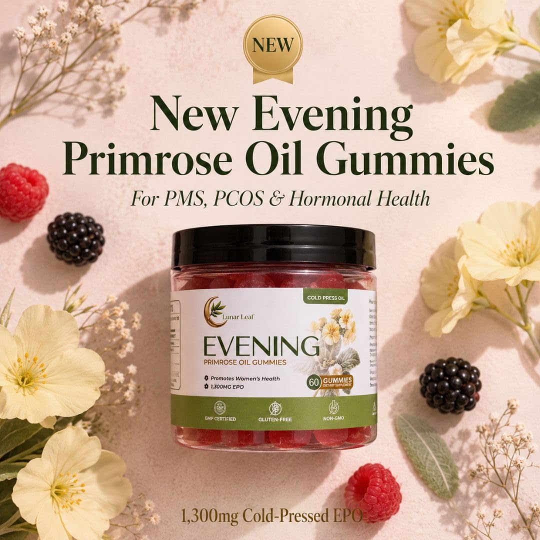Emballage des Gummies Huile de Onagre Lunar Leaf