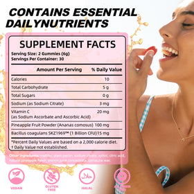 Emballage des gummies Itiban pH Féminin
