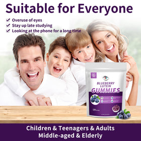 Emballage des gummies Luteine Hudetex