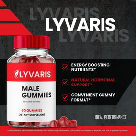 Emballage des Gummies Lyvaris d'IDEAL PERFORMANCE