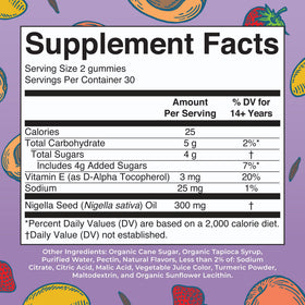 Emballage des gummies MARYRUTH'S, 240g