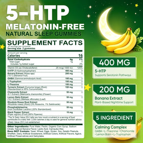 Emballage des gummies NEVISS 5-HTP 400mg, angle latéral