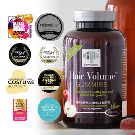 Emballage des gummies NEW NORDIC Volume Cheveux