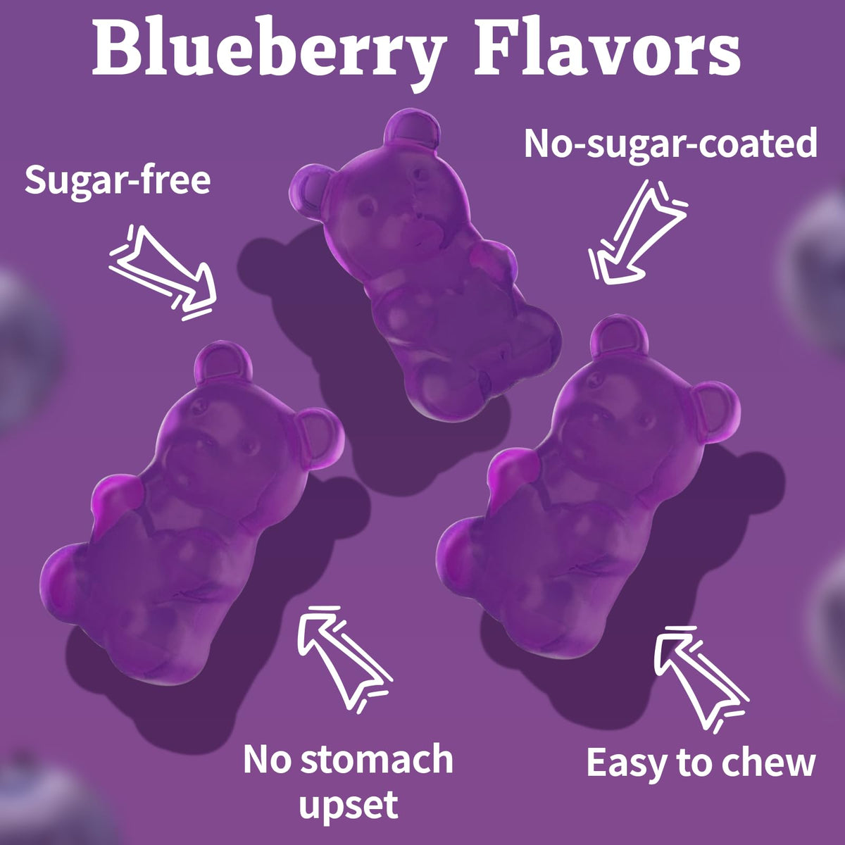 Emballage des gummies OALSE avec informations nutritionnelles