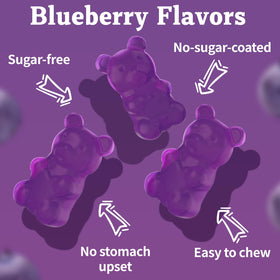 Emballage des gummies OALSE avec informations nutritionnelles