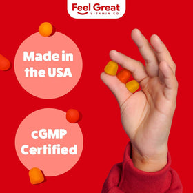 Emballage des gummies Omega 3 DHA, informations nutritionnelles