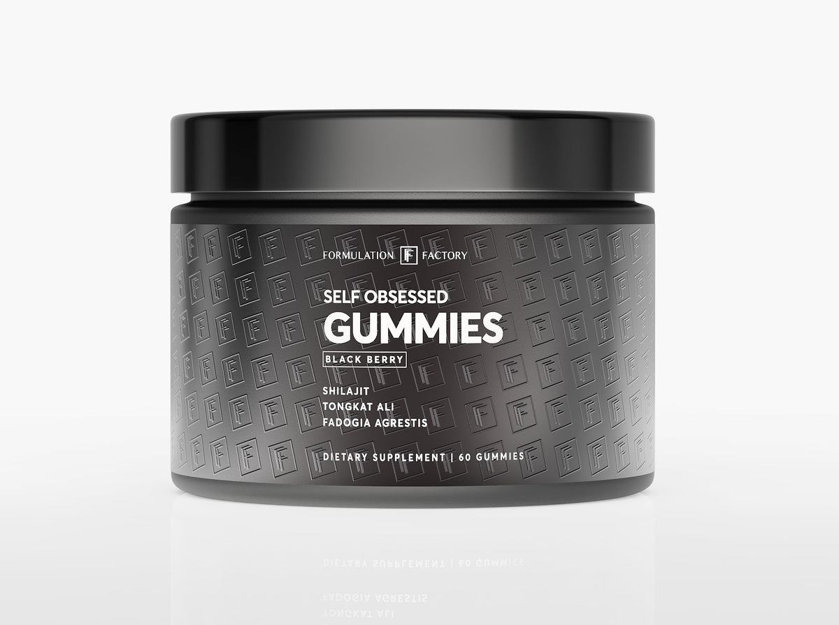 Emballage des Gummies Shilajit, Formulation Factory