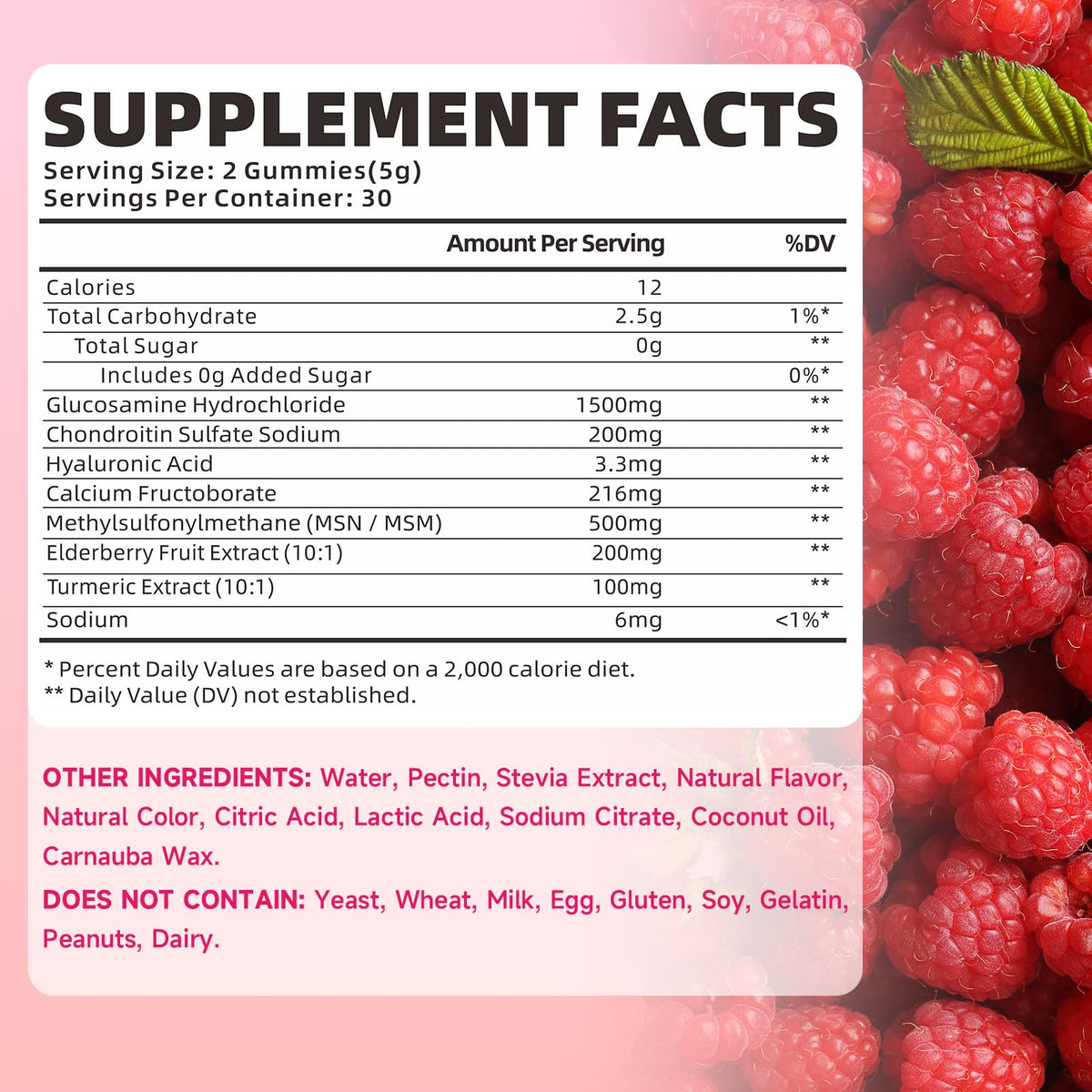 Emballage des gummies softbear glucosamine chondroïtine