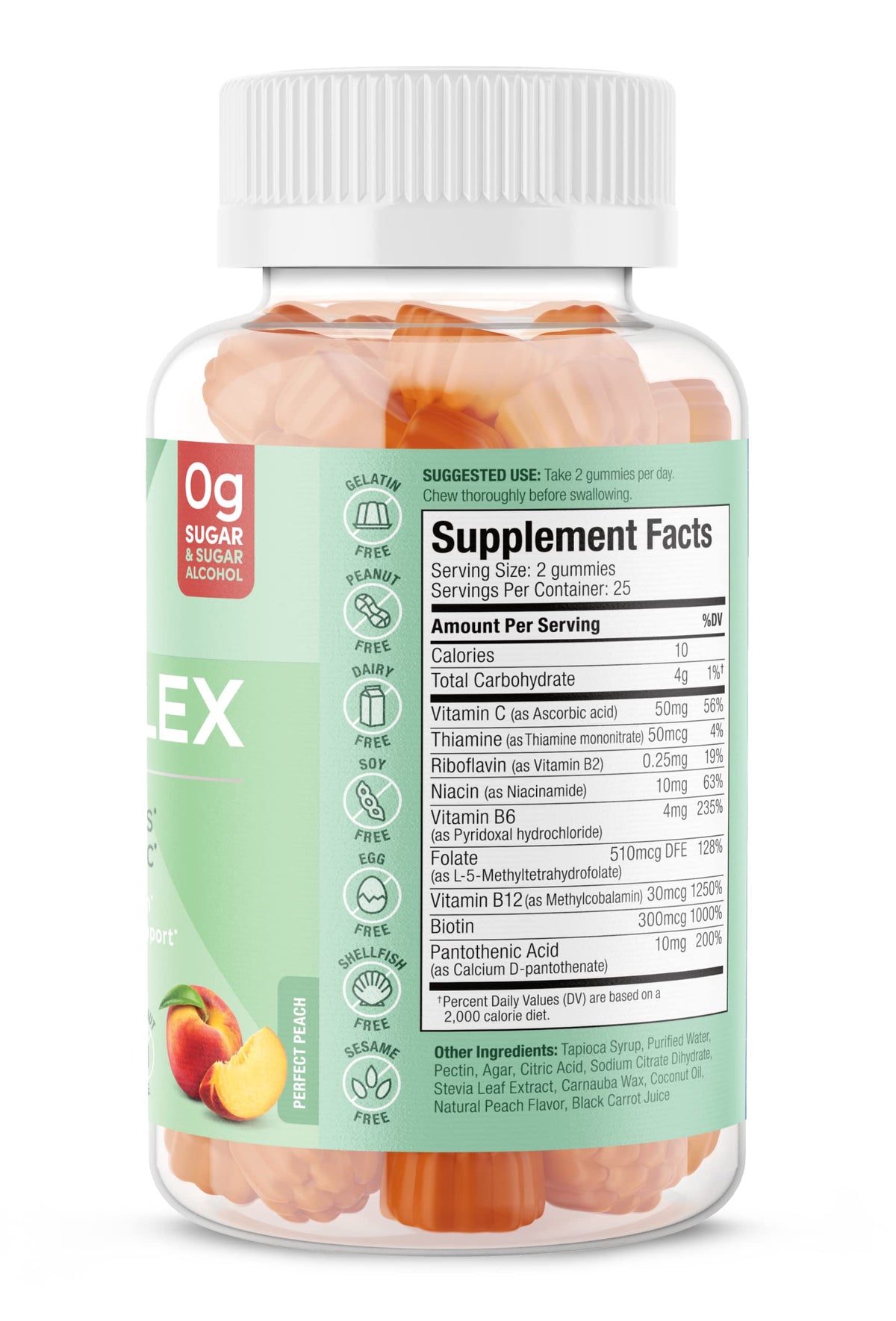 Emballage des gummies SUKU Complexe B