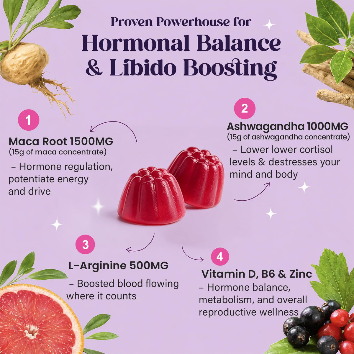 Emballage des gummies Tbivfller, dimensions 10,4 × 7,7 × 5,2 cm