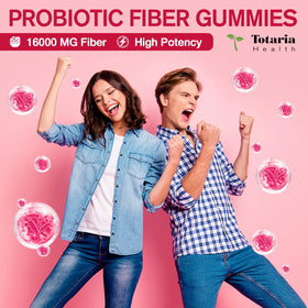 Emballage des gummies Totaria 9-en-1 avec informations nutritionnelles