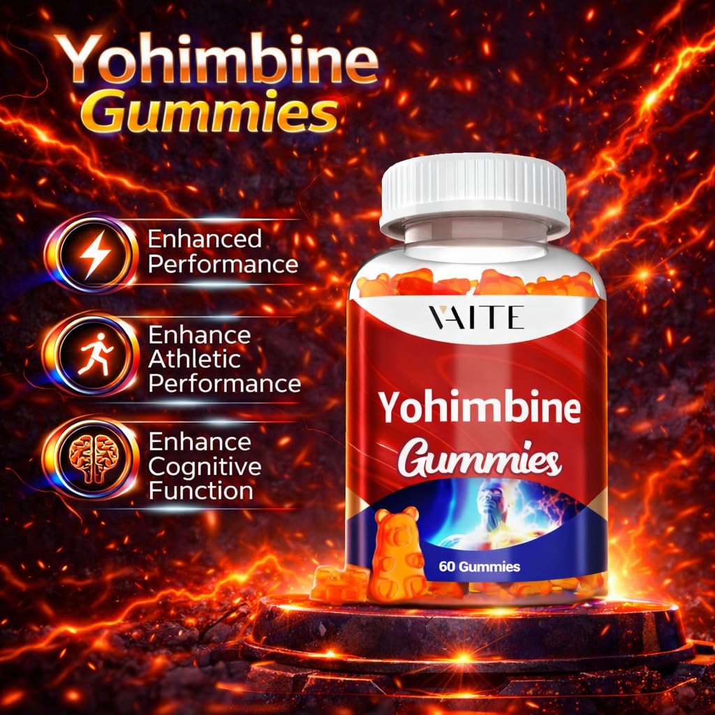 Emballage des gummies VAITE Yohimbine HCl 15mg