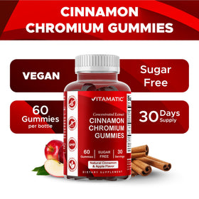 Emballage des Gummies Vitamatic avec 60 pièces, face avant