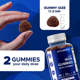 Emballage des gummies Vitamatic Fer