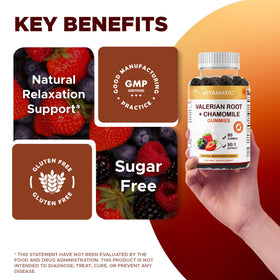 Emballage des gummies Vitamatic montrant la certification vegan