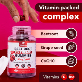 Emballage des gummies VITAMIZED CoQ10 avec étiquette