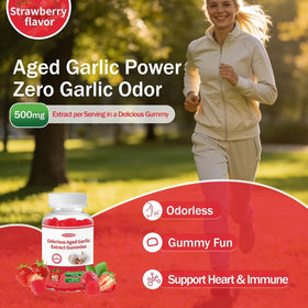Emballage des gummies Warmbioder à l'ail vieilli, 222g