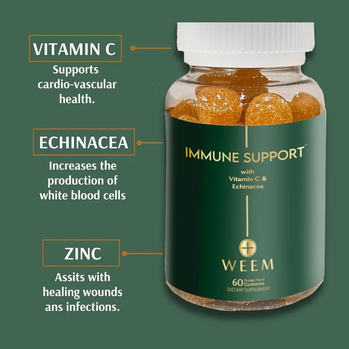 Emballage des gummies WEEM, contenant 1 pack de 231g