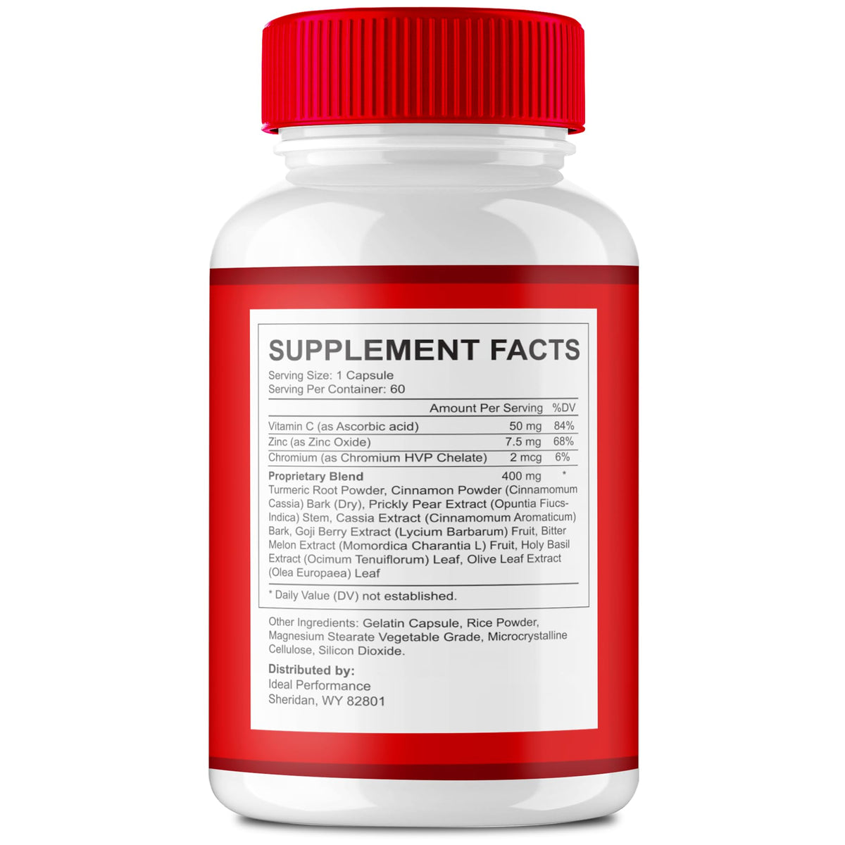 Emballage des Heart Freedom Capsules 60g