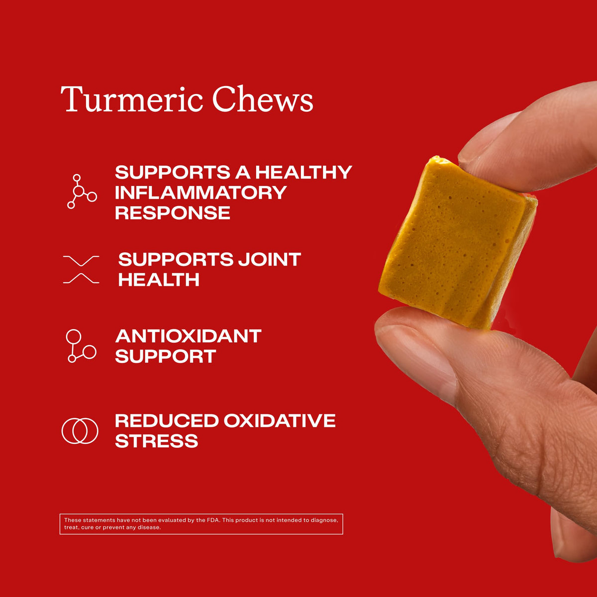 Emballage des HumanN Chews Curcuma Complex 300mg Orange