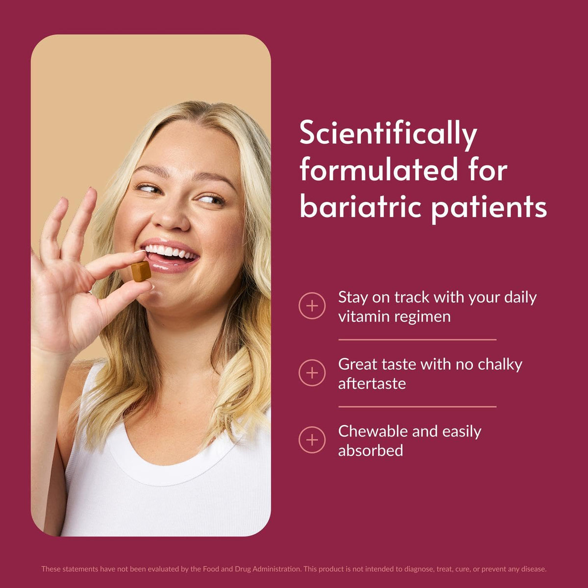 Emballage des Multi Chewy Bites Bariatric Advantage