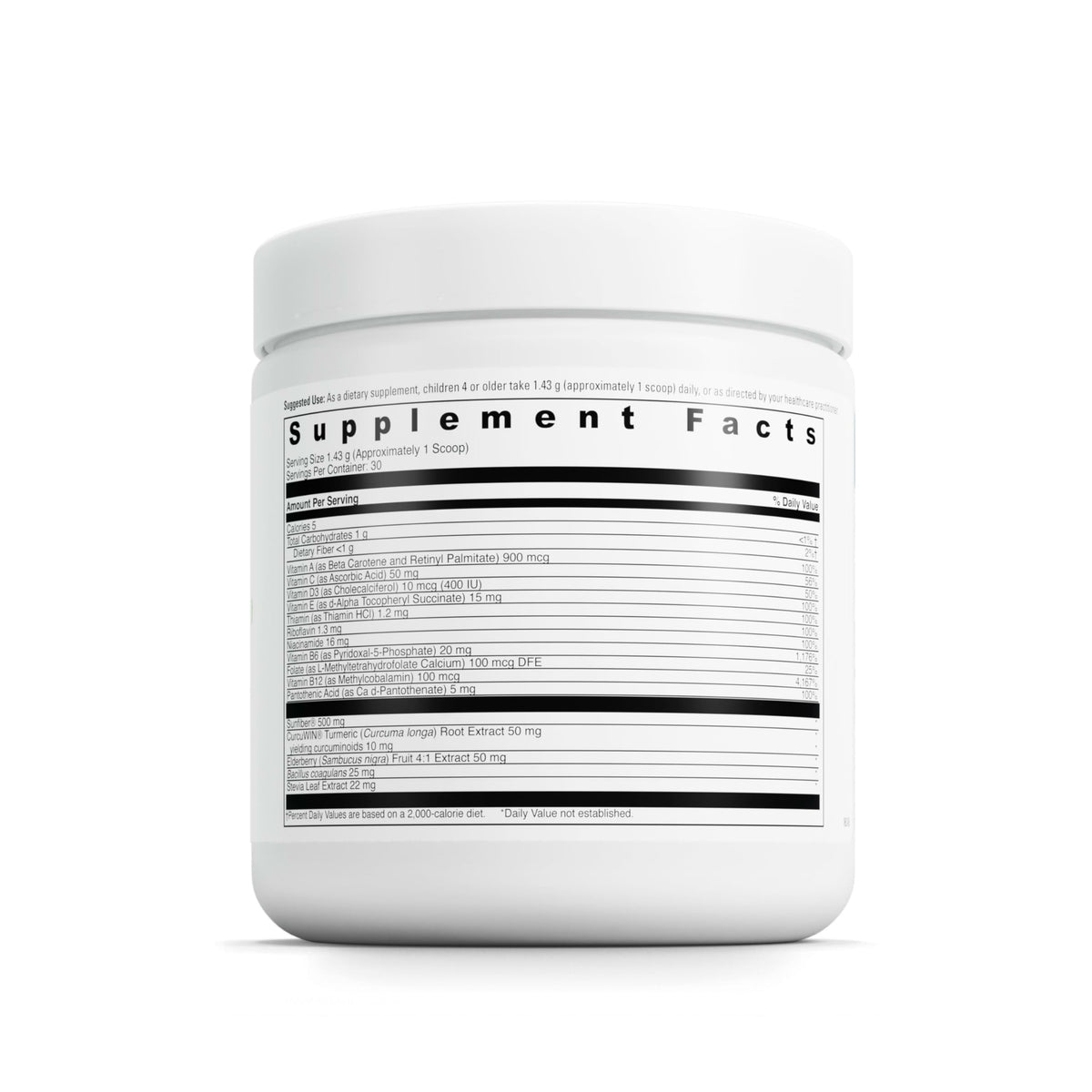 Emballage des multivitamines DAVINCI pour enfants, 30 portions