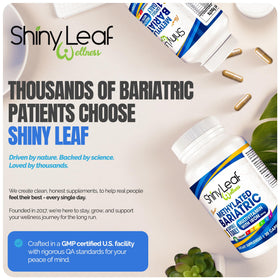 Emballage des multivitamines Shiny Leaf avec le logo visible