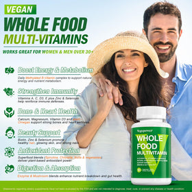 Emballage des Multivitamines VEGEPOWER avec 180 comprimés