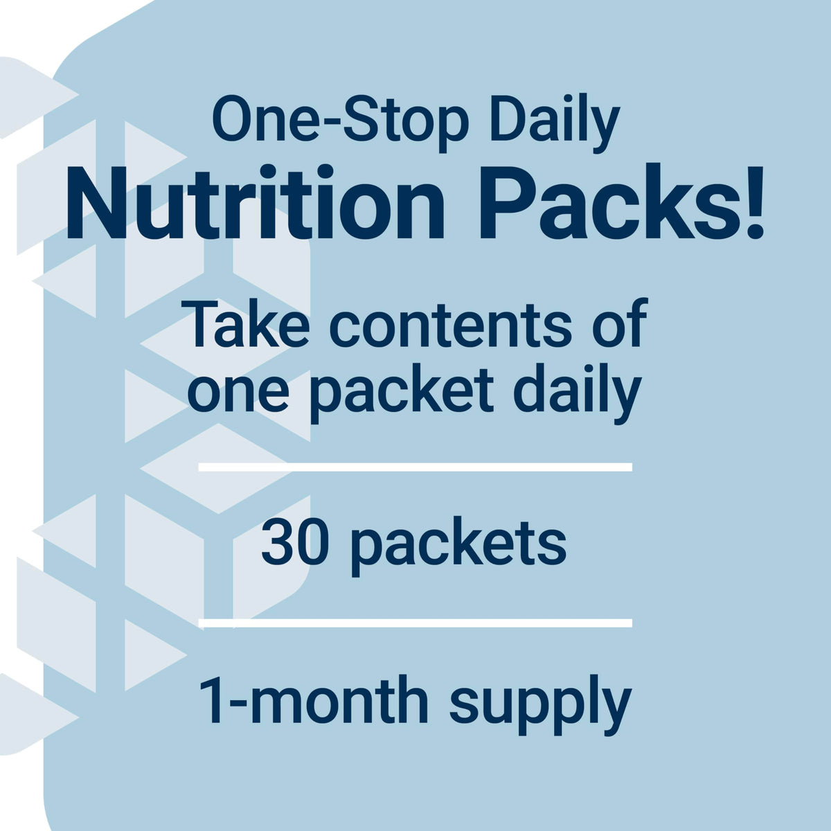 Emballage des Packs de Nutriments Complets Avancés de Life Extension