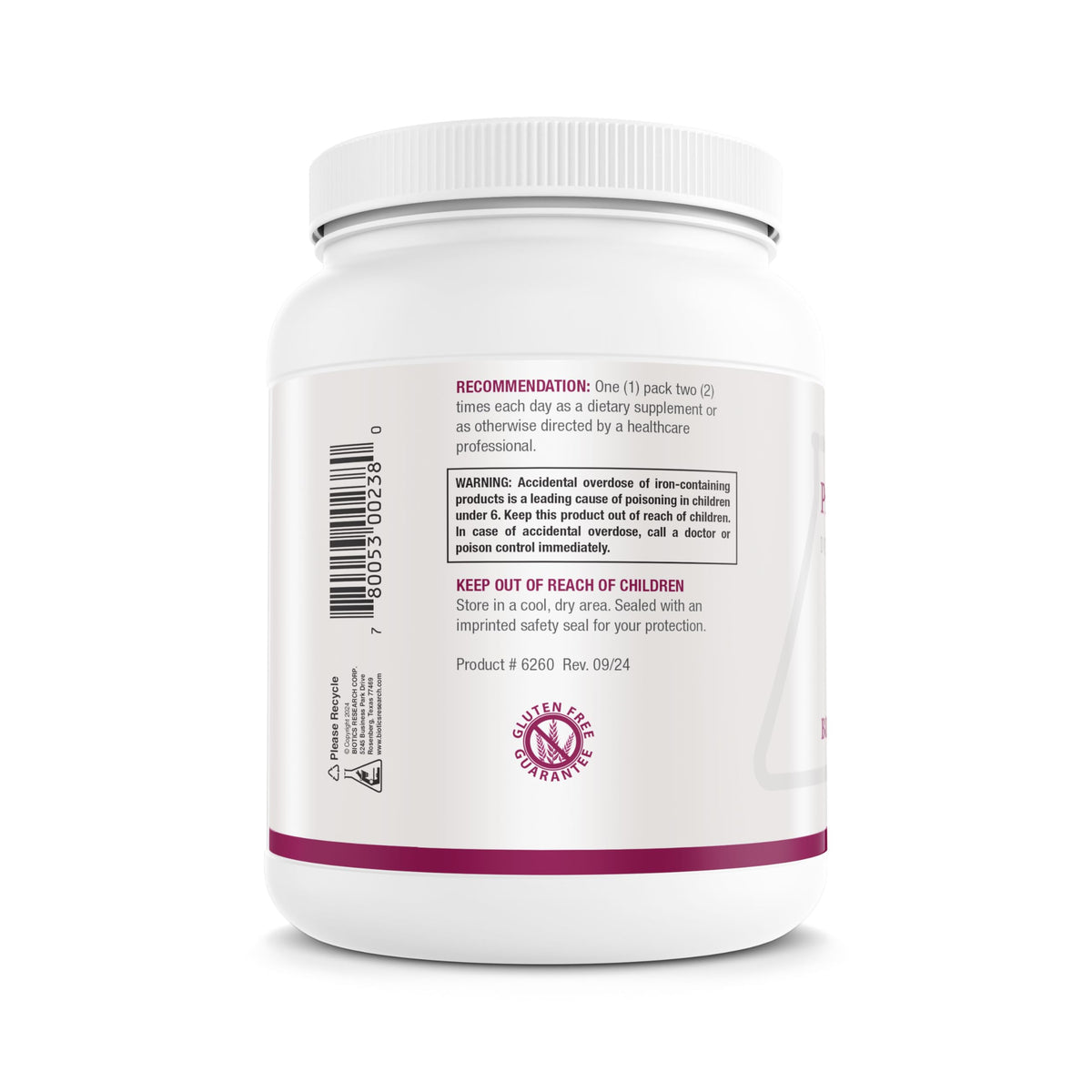 Emballage des Packs Prénatals BIOTICS RESEARCH