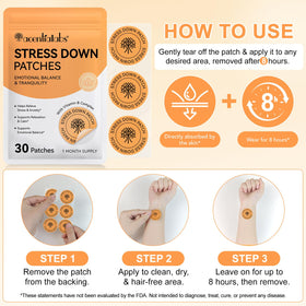 Emballage des Patches Anti-Stress avec logo