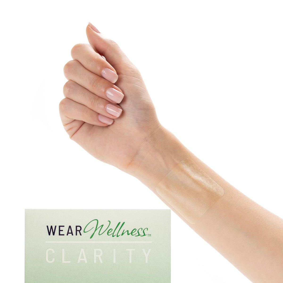 Emballage des patches Clarity Wear Wellness