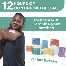 Emballage des patches NUTRI-PATCH Énergie B12