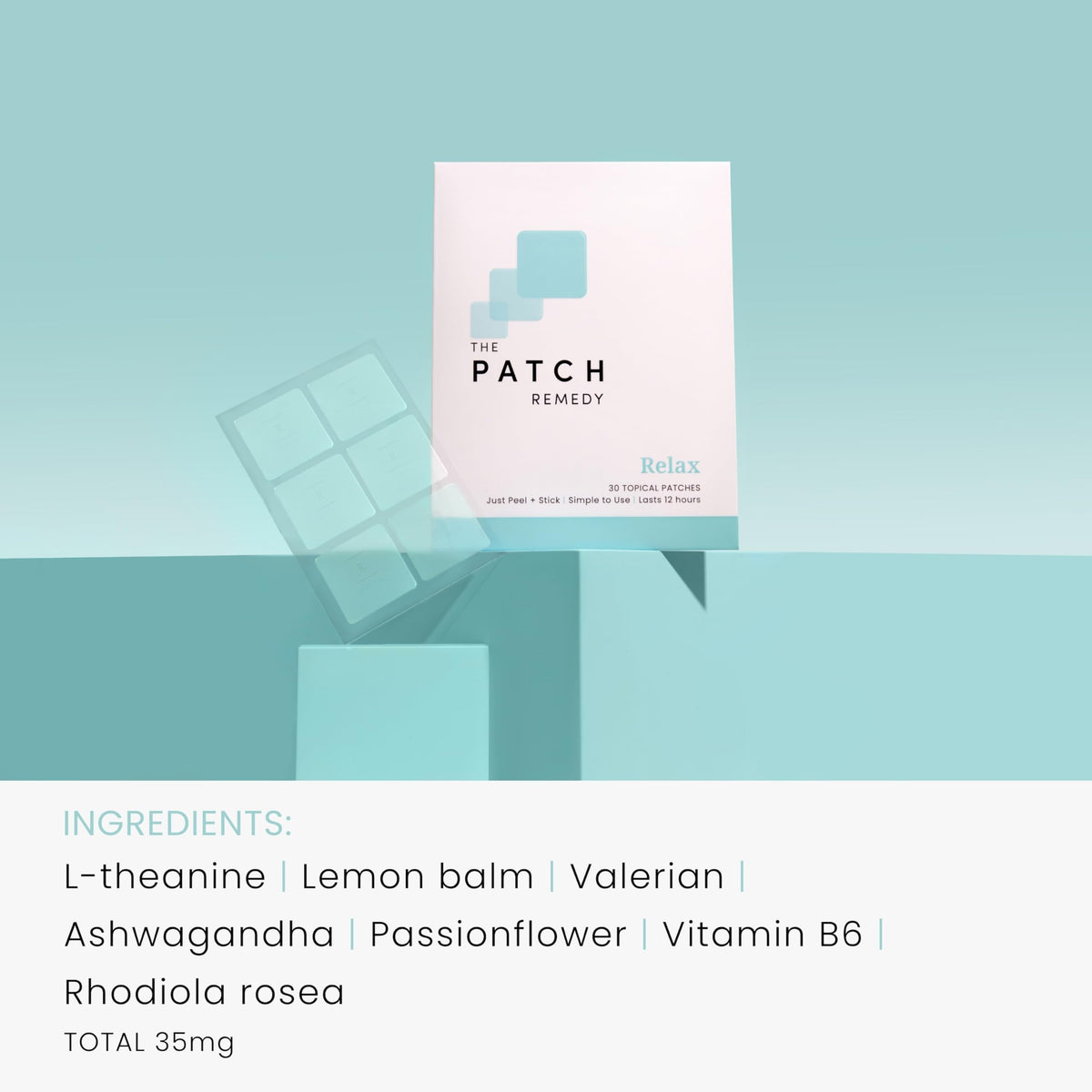 Emballage des patchs The Patch Remedy
