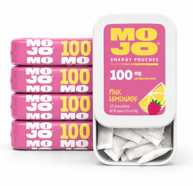 Emballage des poches énergétiques MOJO Pink Lemonade