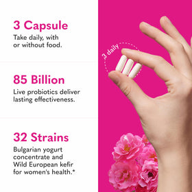 Emballage des Probiotiques Bruts Femmes Garden of Life
