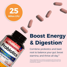 Emballage des Probiotiques NewRhythm avec extrait de betterave bio
