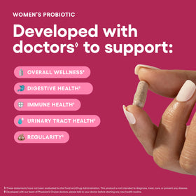 Emballage des probiotiques pour femmes Physician's CHOICE