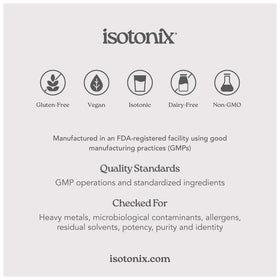 Emballage des sachets Isotonix d'enzymes daily